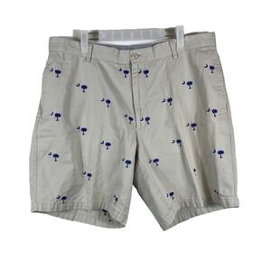 Bryon Nelson 100% Cotton South Carolina Palmetto Moon Shorts Men's Size 40 Waist